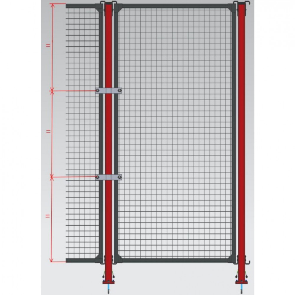 Schutzgitterpanelversteifung