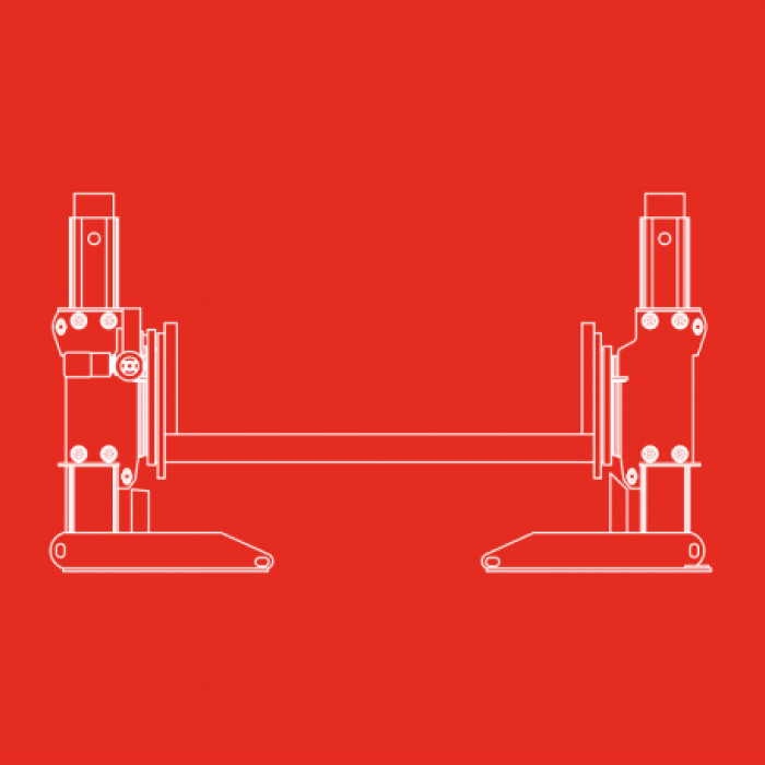 Hydraulické polohovadlo SP50 do nosnosti 8 ton