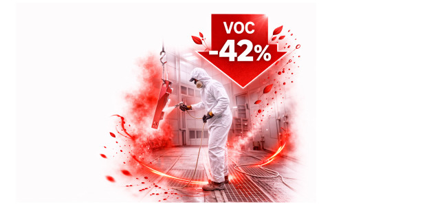 Wir reduzieren VOC um mehr als 42 %